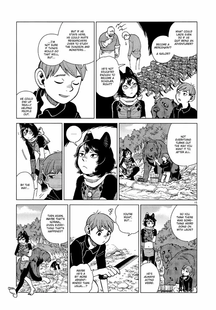 Delicious in Dungeon Chapter 95 image 15_optimized